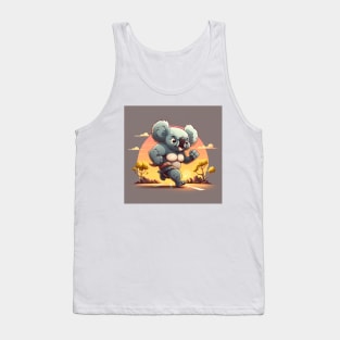 koala training before going to sleep Tank Top